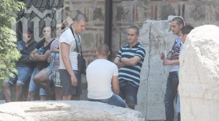 мутрите атака оскверниха паметници културата археологическия музей