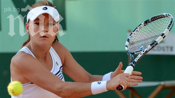 Квалификантка се подигра с Агниешка Радванска в Ийстбърн