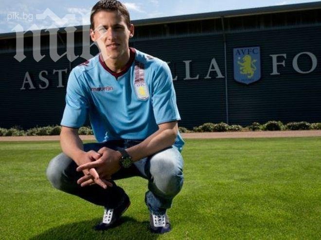 Феновете на Астън Вила тръпнат в очакване на головете на Сашо Тонев 