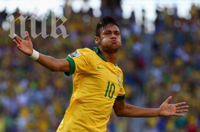 Неймар прати Бразилия на полуфинал след гол и асистенция срещу Мексико