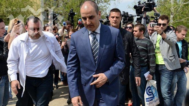 Освиркаха Цветанов пред Президентството