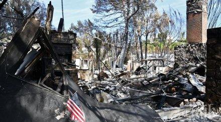 доналд тръмп забрани финансовата помощ калифорния борба горските пожари