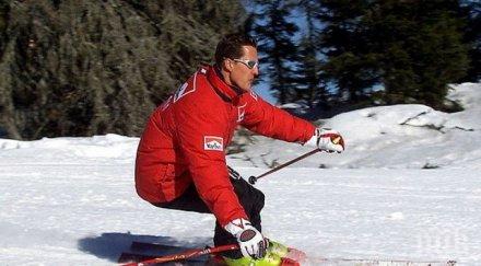 шокиращо видео появиха кадри камерата каската шумахер запечатали зловещото падане