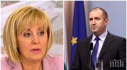 гореща тема мая манолова стана румен радев пола кани люто правителството