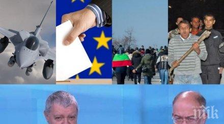 лупа политически експерти парещ анализ новите бойни самолети евроизборите циганизацията