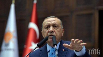 ердоган борбата сирийските кюрди ислямска държава една огромна лъжа