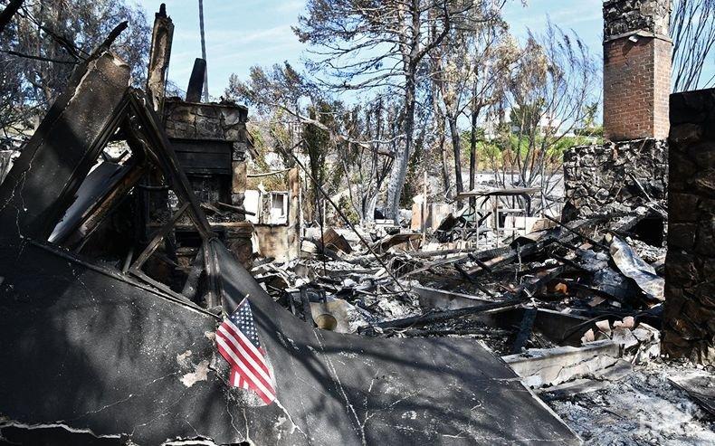 Доналд Тръмп забрани финансовата помощ за Калифорния за борба с горските пожари