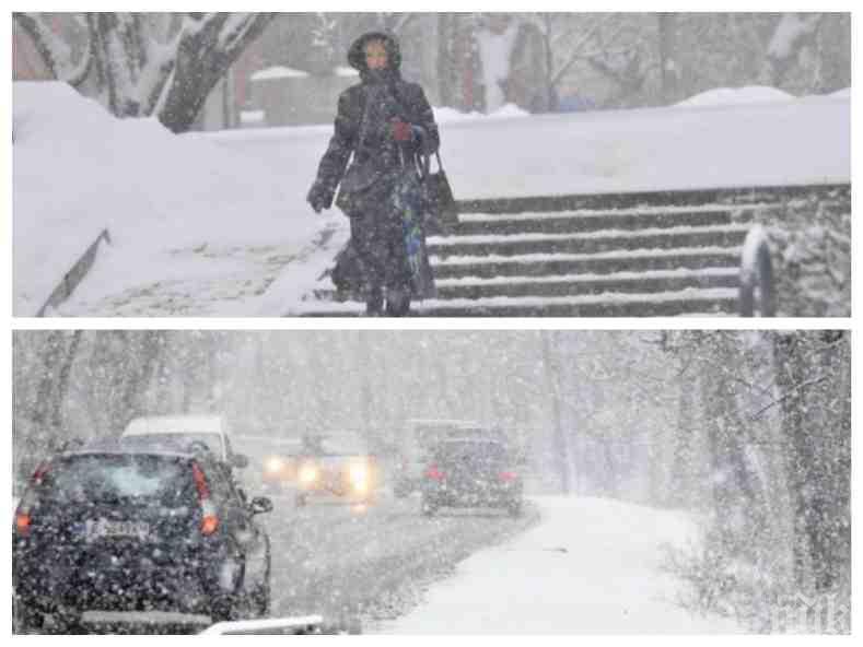 Снежен ад в Шуменско - затворени са пътища, има закъсали пожарни и селища без ток