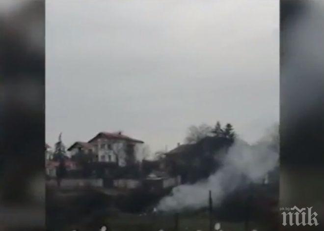 Масово горят гуми във Варна