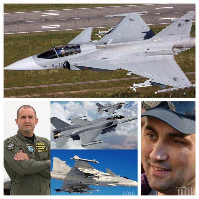 Блогърът Асен Генов за скандала с F-16 и Грипен: Радевци се сетиха, че има регламент, когато парите в плик свършиха