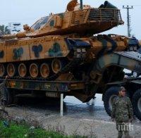 Напрежението расте: Турция продължава да струпва войски по границата със Сирия