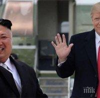 Доналд Тръмп с послание към лидера на Северна Корея