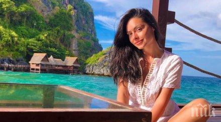 влюбени рая футболист заведе мис българия филипините снимки
