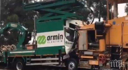 катастрофа влак истанбул двама пострадаха