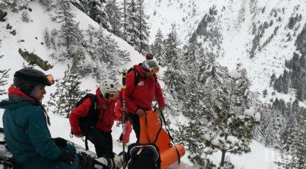 последните минути спасяват петима македонски сноубордисти пирин