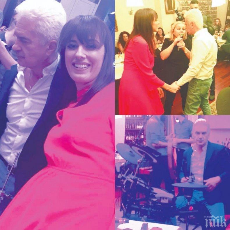 САМО В ПИК И РЕТРО: Волен Сидеров подари пищно парти за ЧРД на жена си