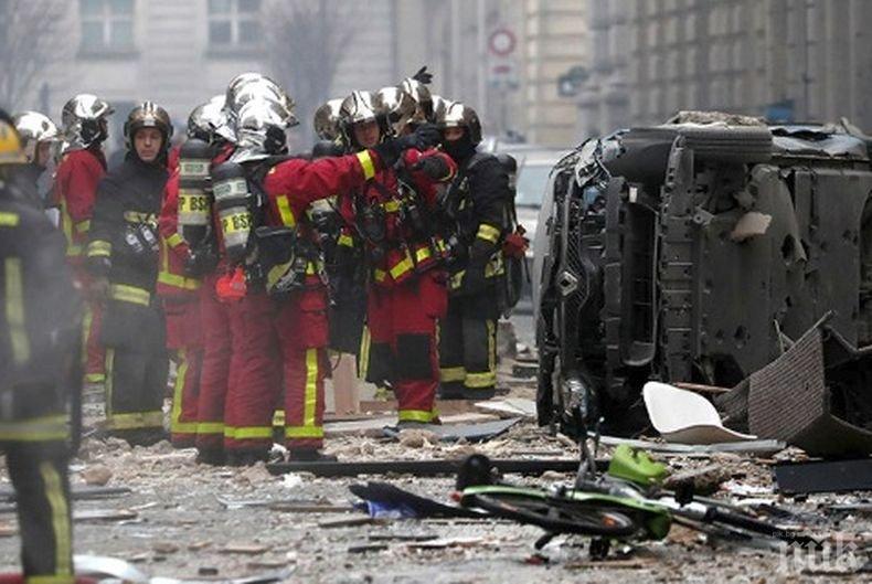 Броят на ранените при взрива в Париж расте: Над 20 са. Няколко в тежко състояние