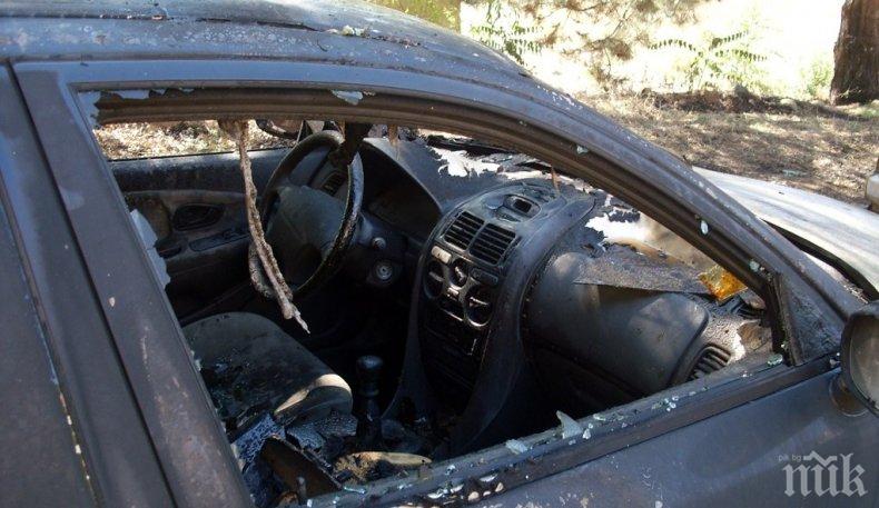 Рено горя в Плевен - няма пострадали