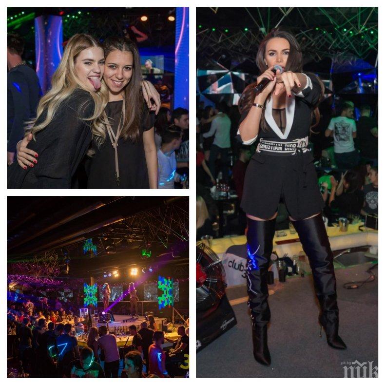 Алисия пя на Кристин Илиева в Клуб 33 - топмоделът с първо нощно парти след катастрофата с Дивна (СНИМКИ)