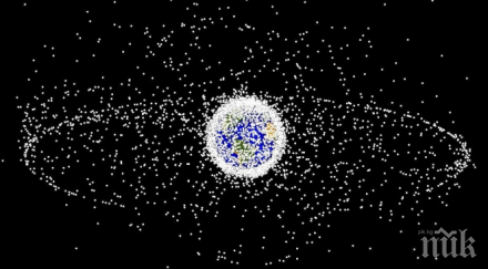 роскосмос наблюдава космическия боклук африка