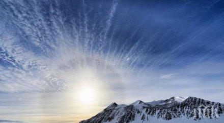 ледената покривка земята затопля