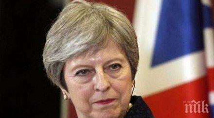 дейли експрес тереза мей обръщение нацията правителството оцеля