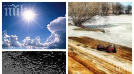 времето обръща пролет януари температурите стигат градуса