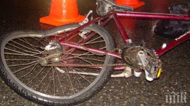 КУРИОЗ В МОНТАНА: Линейка блъсна циганин на колело - потърпевшият стана, изтупа се и потъна в мрака