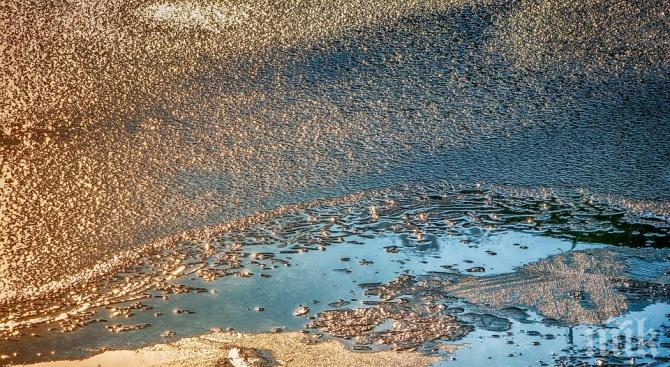 Язовир Дренов дол замръзна