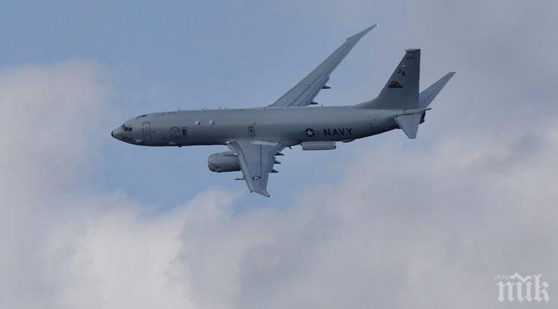 Американски самолет е провел разузнавателен полет над Черно море