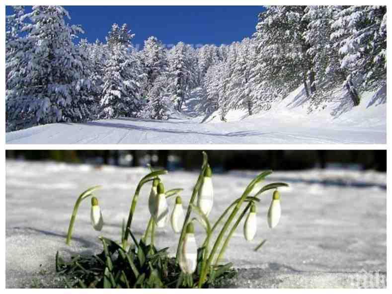 СЛЪНЧЕВА ПРОГНОЗА: Вятърът отвя арктическия студ - термометърът скача до 12 градуса