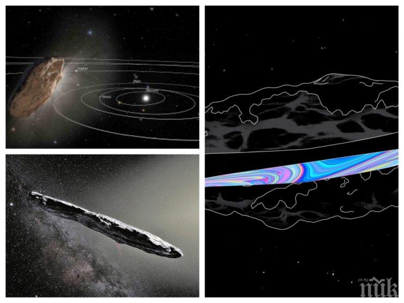 Пришълци от Космоса кацнали с пурата Умуамуа