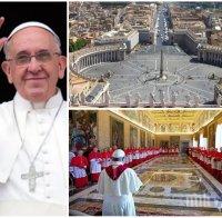 ЗАГОВОР: Във Ватикана готвят преврат на папа Франциск