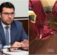 Зам.-министър с осъдителен коментар за нападението над Софийската синагога