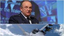 ГОРЕЩА ТЕМА: Бивш главнокомандващ на НАТО готов да ампутира крака си, само за да лети на българския Ф-16