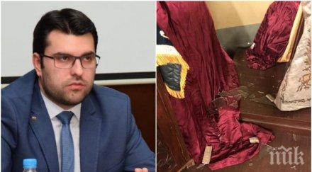 зам министър осъдителен коментар нападението софийската синагога