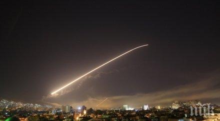 правителството сирия съобщиха отразени израелски ракетни атаки