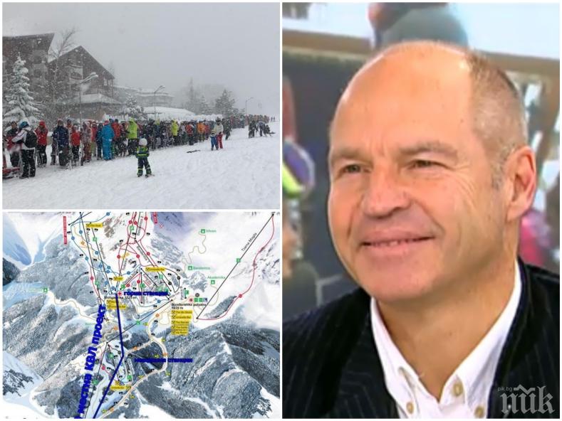 Жирардели: Не бива хората в Банско да чакат по 2 часа, за да се качат в планината
