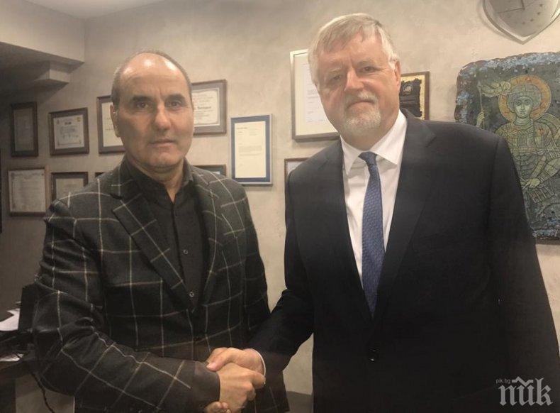 Цветанов се срещна с посланика на Германия