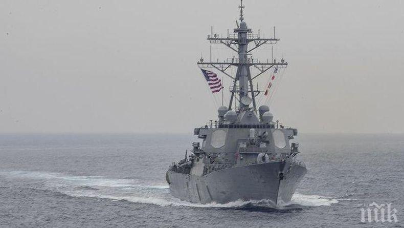 Американски боен кораб навлезе във водите на Черно море