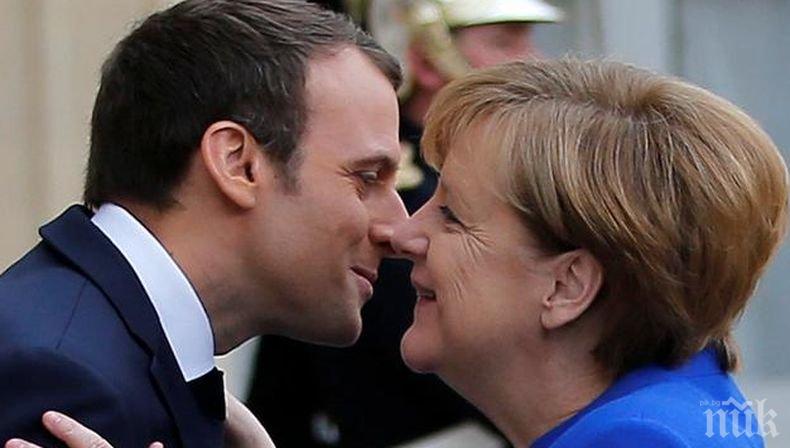 Еманюел Макрон и Ангела Меркел подписват нов френско-германски договор