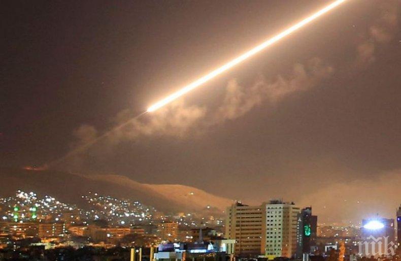 Сирийската ПВО осуети израелска атака срещу международното летище на Дамаск
