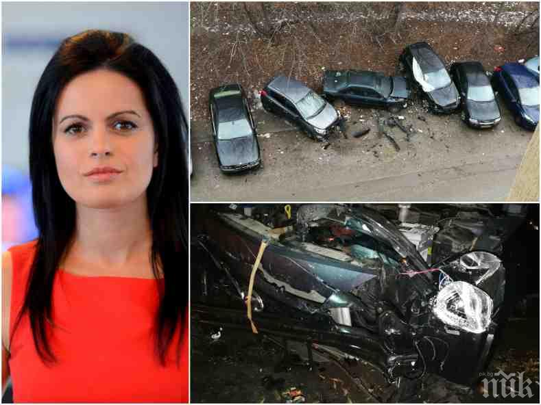 НОВИ ПОДРОБНОСТИ: Колата на репортерка на Нова помляна след гонката в София