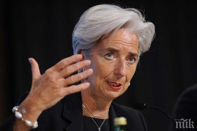 Директорът на МВФ с предупреждение: Слабият растеж излага на нови рискове световната икономика