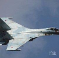 Напрежение: Руски изтребител Су-27 е прихванал шведски разузнавателен самолет над Балтийско море