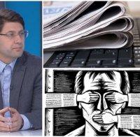 ЕКСКЛУЗИВНО В ПИК: Шефът на Комисията за лични данни Венцислав Караджов - запушена ли е устата на медиите и ще се цензурират ли журналистически разследвания