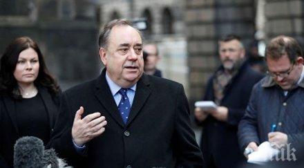 арестуваха бившия премиер шотландия алекс салмънд