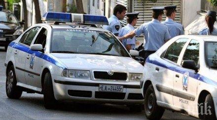 екстремист заплаши запали банка солун