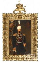 продават търг уникален портрет батенберг