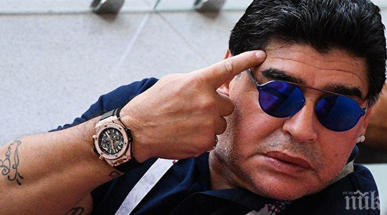Диего Марадона отново защити Николас Мадуро